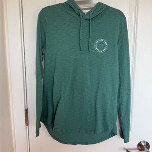 Men’s Vineyard Vines Teal Cotton Hoodie Small